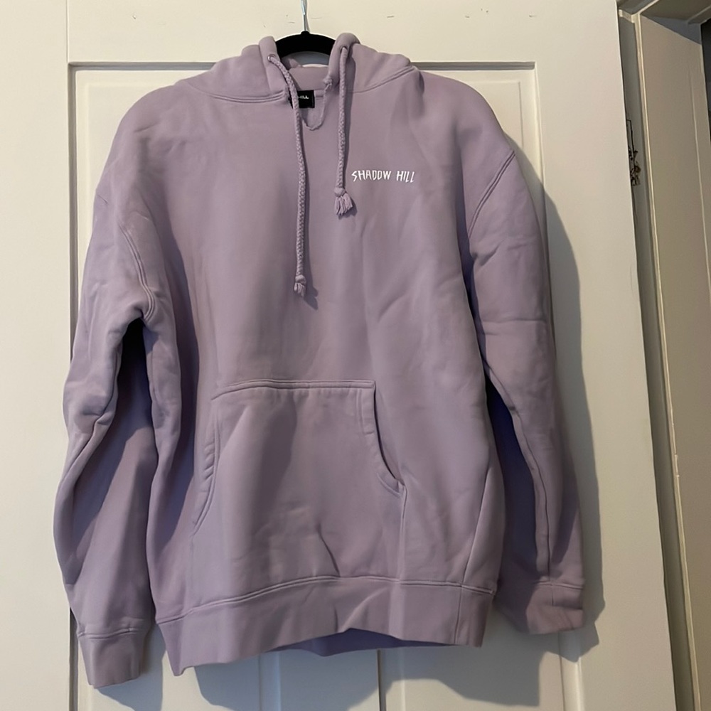Shadow Hill Lilac Purple Drawstring Hoodie